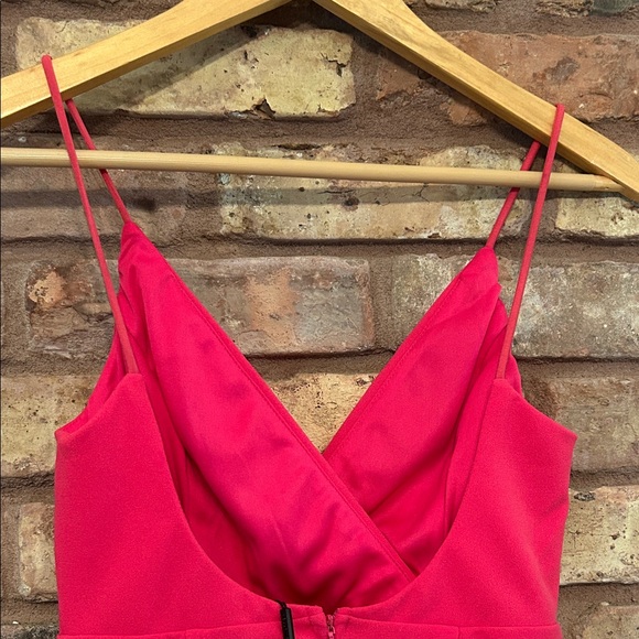 NWT! Hello Molly Down For Wine Fuchsia Pink Cocktail Dress. Medium - Picture 3 of 7